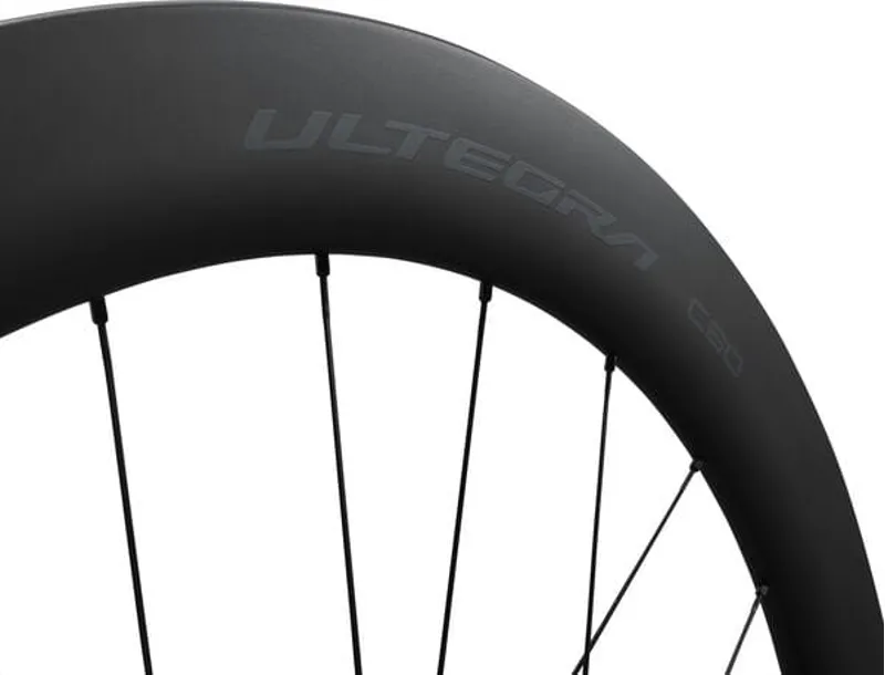 Shimano WH-R8170-C60-TL Ultegra Disc Carbon Clincher Front Wheel - 60mm - 12x100 mm-1